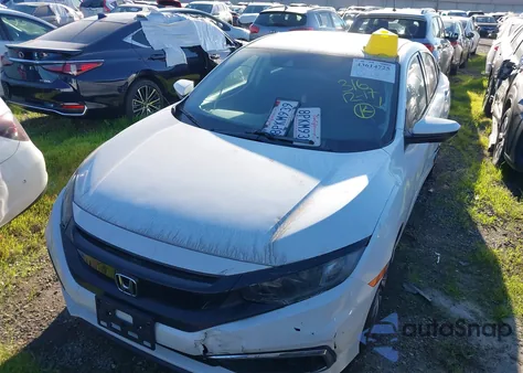 2020 Honda Civic Lx из США, поврежденный, VIN 2HGFC2F66LH528765